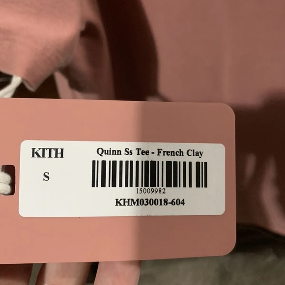 Kith Quinn x Russell Athletic Short Sleeve Size S French Clay - Picture 3 of 3